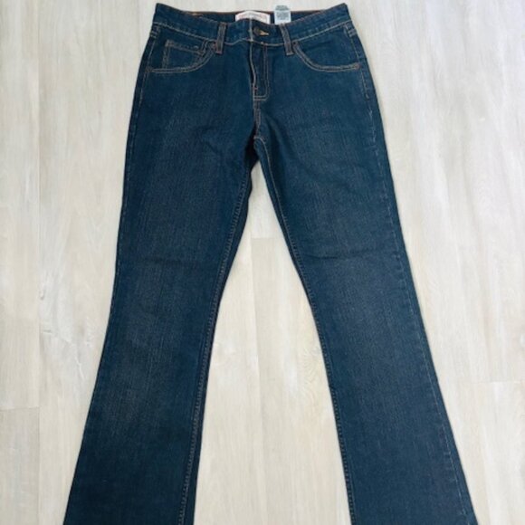 Levi Strauss Signature Stretch Low Rise Bootcut Jeans - size 4 - Picture 1 of 7